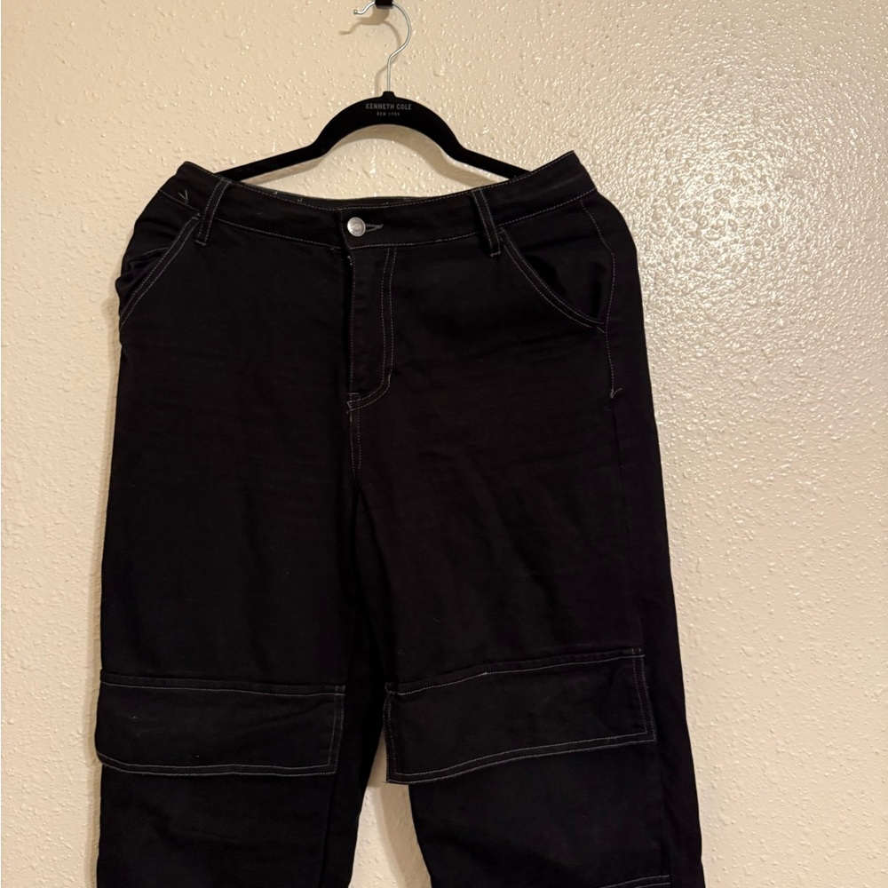 Black Cargo Pants